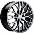 Маленькое фото товара - 8,5*20 5*108 ET46 63,4 Khomen Wheels KHW2005 Gray-FP (Geely TUGELLA). Вариант №1