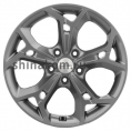 Маленькое фото товара - 7*17 5*114,3 ET53 67,1 Khomen Wheels KHW1702 Gray (Ceed). Вариант №1