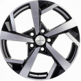 Маленькое фото товара - 7*17 5*114,3 ET45 67,1 Khomen Wheels KHW1712 Gray. Вариант №1