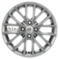 Маленькое фото товара - 6*15 4*100 ET50 60,1 Khomen Wheels KHW1506 G-Silver (Vesta). Вариант №1