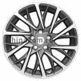 Маленькое фото товара - 7,5*18 5*108 ET50 63,3 Khomen Wheels KHW1804 Gray-FP (XC40/XC60). Вариант №1