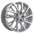 Маленькое фото товара - 7,5*18 5*114,3 ET45 60,1 Khomen Wheels KHW1804 F-Silver-FP. Вариант №1