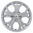 Маленькое фото товара - 7*17 5*112 ET54 57,1 Khomen Wheels KHW1715 F-Silver (Jetta). Вариант №1