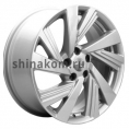 Маленькое фото товара - 7,5*18 5*112 ET43 57,1 Khomen Wheels KHW1801 F-Silver. Вариант №1