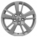 Маленькое фото товара - 7*17 5*114,3 ET38 67,1 Khomen Wheels KHW1704 F-Silver (Outlander). Вариант №1