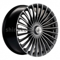 Маленькое фото товара - 9,5*20 5*112 ET38 66,6 Khomen Wheels KHW2008 Gray-FP (Mercedes Rear). Вариант №1