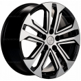 Маленькое фото товара - 7*18 5*114,3 ET50 54,1 Khomen Wheels KHW1803 Black-FP (Coolray). Вариант №1