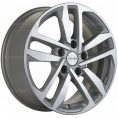 Маленькое фото товара - 6,5*16 5*100 ET39 57,1 Khomen Wheels KHW1612 F-Silver-FP (Polo). Вариант №1