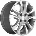 Маленькое фото товара - 6*15 4*100 ET40 60,1 Khomen Wheels KHW1503 F-Silver-FP. Вариант №1