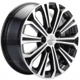 Маленькое фото товара - 6,5*16 5*115 ET41 70,2 Khomen Wheels KHW1610 Black-FP. Вариант №1