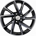 Маленькое фото товара - 7*17 5*114,3 ET45 66,1 Khomen Wheels KHW1714 Gray. Вариант №1