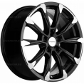 Маленькое фото товара - 7,5*18 5*114,3 ET50 67,1 Khomen Wheels KHW1808 Black-FP (K5/Santafe). Вариант №1