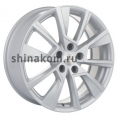 Маленькое фото товара - 7*18 5*114,3 ET37 66,5 Khomen Wheels KHW1802 F-Silver (Dargo/Jolion). Вариант №1