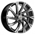 Маленькое фото товара - 7,5*19 5*114,3 ET40 64,1 Khomen Wheels KHW1901 Gray-FP (Haval F7/F7x). Вариант №1