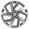 Маленькое фото товара - 7,5*18 5*114,3 ET50 67,1 Khomen Wheels KHW1801 Gray-FP. Вариант №1