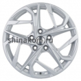 Маленькое фото товара - 7*17 5*108 ET40 54,1 Khomen Wheels KHW1716 F-Silver. Вариант №1