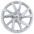 Маленькое фото товара - 7*17 5*112 ET45 57,1 Khomen Wheels KHW1714 F-Silver (Karoq). Вариант №1