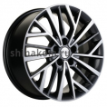 Маленькое фото товара - 7*17 5*114,3 ET37 66,5 Khomen Wheels KHW1717 Gray-FP. Вариант №1