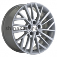 Маленькое фото товара - 7*17 5*108 ET45 60,1 Khomen Wheels KHW1717 F-Silver (Chery Tiggo 3/Tiggo 3 Pro). Вариант №1