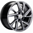 Маленькое фото товара - 7*17 5*110 ET46 63,3 Khomen Wheels KHW1714 Gray-FP. Вариант №1
