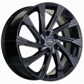Маленькое фото товара - 7,5*19 5*112 ET43 57,1 Khomen Wheels KHW1901 Black. Вариант №1
