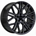 Маленькое фото товара - 9,5*21 5*120 ET49 72,6 Khomen Wheels KHW2101 Black Matt (RRover). Вариант №1