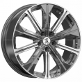 Маленькое фото товара - 7*19 5*108 ET36 65,1 Premium Series КР013 Diamond Gloss Graphite. Вариант №1