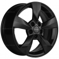 Маленькое фото товара - 6*15 5*100 ET38 57,1 Khomen Wheels KHW1504 Black (Rapid). Вариант №1