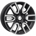 Маленькое фото товара - 8*17 6*139,7 ET42 75,1 Khomen Wheels KHW1723 Black-FP. Вариант №1
