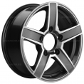 Маленькое фото товара - 6,5*16 5*139,7 ET40 98,5 Khomen Wheels KHW1614 Gray-FP (Niva 4x4). Вариант №1