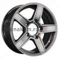 Маленькое фото товара - 6,5*16 5*139,7 ET35 98,5 Khomen Wheels KHW1614 Gray (Niva 4x4 Bronto). Вариант №1
