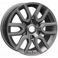 Маленькое фото товара - 8*17 6*139,7 ET50 92,5 Khomen Wheels KHW1723 Gray. Вариант №1