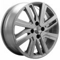 Маленькое фото товара - 6*16 4*100 ET48 54,1 Khomen Wheels KHW1609 F-Silver (Rio I/Solaris I). Вариант №1