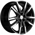 Маленькое фото товара - 7,5*19 5*114,3 ET45 67,1 Khomen Wheels KHW1905 Black-FP. Вариант №1