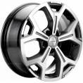 Маленькое фото товара - 7*17 5*108 ET33 60,1 Khomen Wheels KHW1710 Gray-FP. Вариант №1