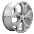 Маленькое фото товара - 6,5*17 5*120 ET55 65,1 Khomen Wheels KHW1710(2) F-Silver (VW Transporter). Вариант №1