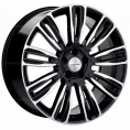Маленькое фото товара - 8,5*20 5*120 ET45 59,5 Khomen Wheels KHW2004 Black-FP. Вариант №1