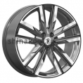 Маленькое фото товара - 8*20 5*112 ET41 57,1 Premium Series КР014 Diamond Gloss Graphite. Вариант №1
