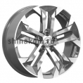 Маленькое фото товара - 7,5*19 5*114,3 ET49,5 67,1 Premium Series КР015 Diamond Gloss Graphite. Вариант №1