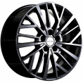 Маленькое фото товара - 7*17 5*114,3 ET45 67,1 Khomen Wheels KHW1717 Black (CX-5/i40/X-Trail). Вариант №1