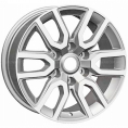 Маленькое фото товара - 8*17 6*139,7 ET36 100,1 Khomen Wheels KHW1723 F-Silver (Tank 300). Вариант №1