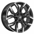 Маленькое фото товара - 7,5*18 5*108 ET45 65,1 LS FlowForming RC92 BKSF. Вариант №1
