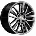 Маленькое фото товара - 8*18 5*108 ET47 60,1 Khomen Wheels KHW1807 Gray (Chery Tiggo 8/8 Pro). Вариант №1
