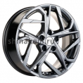 Маленькое фото товара - 7*17 5*110 ET46 63,3 Khomen Wheels KHW1716 Gray-FP. Вариант №1