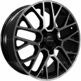 Маленькое фото товара - 7*18 5*114,3 ET51 67,1 Khomen Wheels KHW1818 Black-FP. Вариант №1