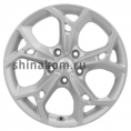 Маленькое фото товара - 7*17 5*114,3 ET40 66,1 Khomen Wheels KHW1702 F-Silver (Qashqai). Вариант №1