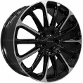 Маленькое фото товара - 7,5*19 5*114,3 ET51 67,1 Khomen Wheels KHW1910 Black-FP. Вариант №1