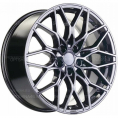 Маленькое фото товара - 7*18 5*108 ET38 60,1 Khomen Wheels KHW1813 Gray (Москвич 3). Вариант №1