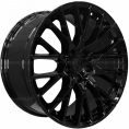 Маленькое фото товара - 9,5*19 5*112 ET33 66,6 PDW 5408 Gloss Black. Вариант №1