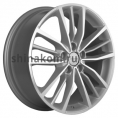 Маленькое фото товара - 7*18 5*112 ET43 57,1 Khomen Wheels KHW1812 F-Silver-FP. Вариант №1